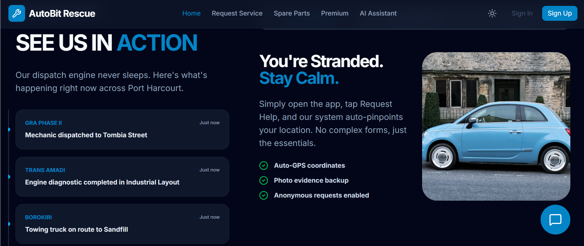 AutoBit Rescue Project Screenshot